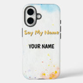 Coques Case-Mate iPhone Dites mon nom (Verso)