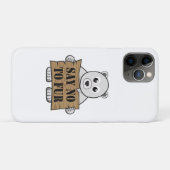 Coques Case-Mate iPhone Dites non à Fur (Dos (Horizontal))