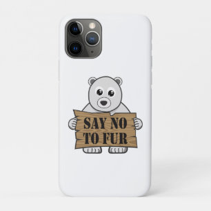 Case-Mate iPhone Case Dites non à Fur