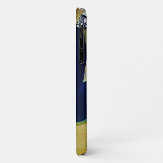 COQUES Case-Mate iPhone DIVA EN BLEU, MODE BEAUTÉ (Dos/Gauche)