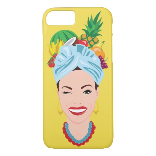 Coques Case-Mate iPhone Diva tropicale (Dos)