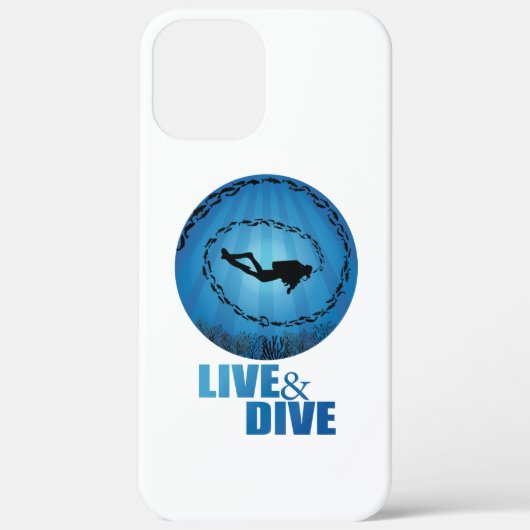 Coques Case-Mate iPhone Diver de scuba (Verso)