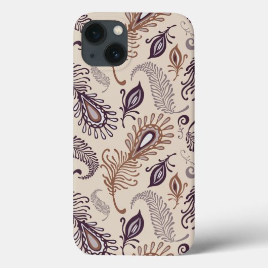 Coques Case-Mate iPhone Divers motif de plume (Verso)