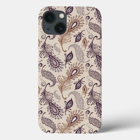 Coques Case-Mate iPhone Divers motif de plume (Verso)