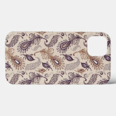 Coques Case-Mate iPhone Divers motif de plume (Verso (horizontal))