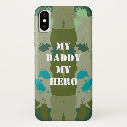 Coques Case-Mate iPhone Diverse green colors background (Dos)