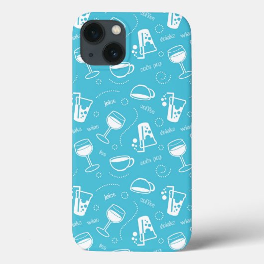 Coques Case-Mate iPhone Diverses boissons (Verso)