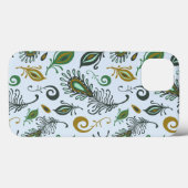 Coques Case-Mate iPhone Diverses plumes colorées (Verso (horizontal))