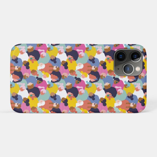 Coques Case-Mate iPhone Diversité des femmes - Femmes de diverses races (Dos (Horizontal))