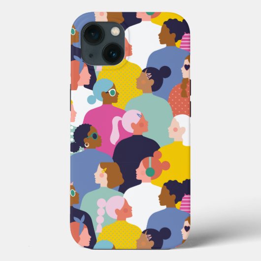 Coques Case-Mate iPhone Diversité des femmes - Femmes de diverses races (Verso)