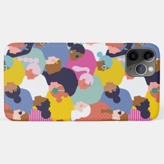 Coques Case-Mate iPhone Diversité des femmes - Femmes de diverses races (Dos (Horizontal))