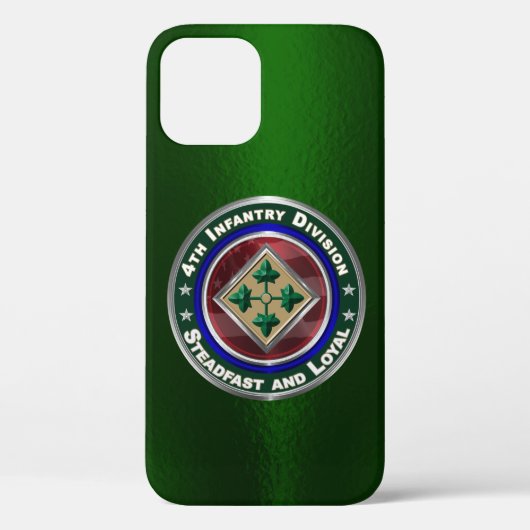 Coques Case-Mate iPhone Division d'infanterie 4 personnalisée (Verso)