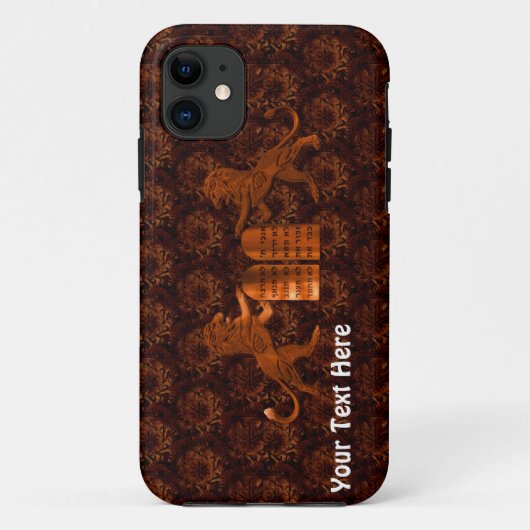 Coques Case-Mate iPhone Dix commandements et lions (Dos)