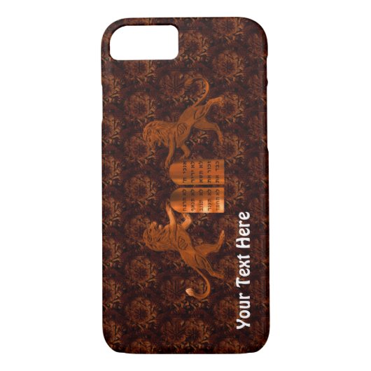 Coques Case-Mate iPhone Dix commandements et lions (Dos)