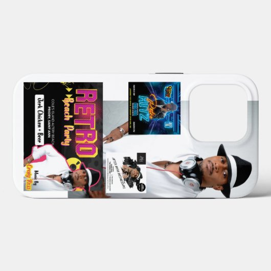 Coques Case-Mate iPhone DJ CRAIG ROSS Apple iPhone 13 Pro, robuste (Verso (horizontal))