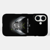 Coques Case-Mate iPhone DJ Disco Ball Wings (Verso (horizontal))