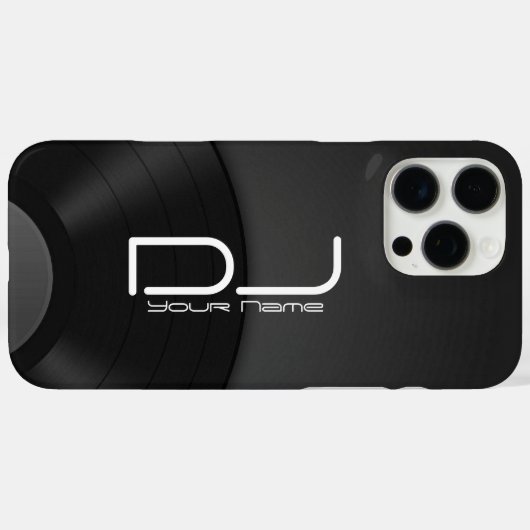 Coques Case-Mate iPhone DJ Vinyl (Verso (horizontal))