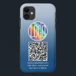 Case-Mate iPhone Case do-it-yourself dégradé de couleurs ・ Logo d'entrep<br><div class="desc">Partagez tout site Web avec un code QR personnalisé et logo iPhone 11 Coque-Mate Tough Phone Case. Pour créer votre propre code QR à l'aide du générateur, tapez simplement l'URL du site Web dans le modèle. Tout le libellé est simple à personnaliser ou à supprimer, et les couleurs, les polices...</div>