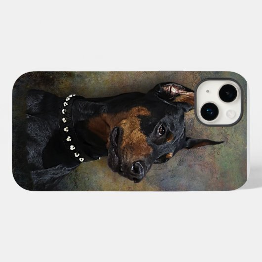 Coques Case-Mate iPhone Doberman (Verso (horizontal))