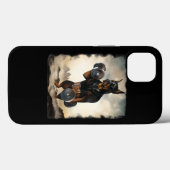 Coques Case-Mate iPhone Doberman Dog Muscle entraînement haltérophilie ave (Verso (horizontal))