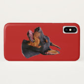 Coques Case-Mate iPhone Doberman Pinscher (Dos (Horizontal))