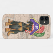 Coques Case-Mate iPhone Doberman Pinscher Pirate (Dos (Horizontal))