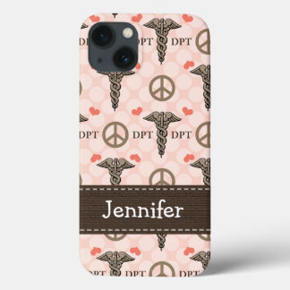 iPhone 13 Case Docteur de caducée de physiothérapie