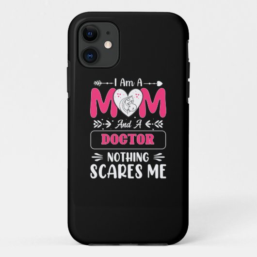 Coques Case-Mate iPhone Docteur Maman, Drôle Docteur Maman (Dos)