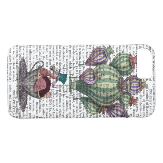 Coques Case-Mate iPhone Dodo en Teacup (Dos (Horizontal))