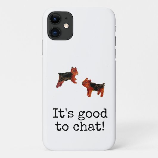 Coques Case-Mate iPhone Dog Art Terriers (Dos)