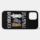 Coques Case-Mate iPhone Dog Doodle Maman Cadeaux Papa Labradoodle Doodle (Verso (horizontal))