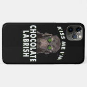 Coques Case-Mate iPhone Dog Lover | Kiss Me I'm Chocolat Labrish (Dos (Horizontal))