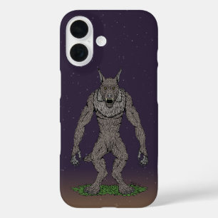 Coques iPhone 16 Dogman Cryptid ou Werewolf