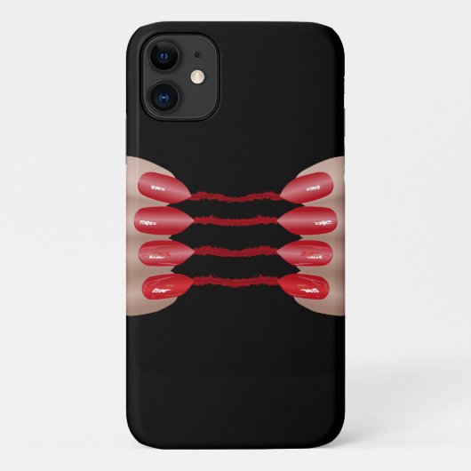 Coques Case-Mate iPhone Doigt de vampire V.2 (Dos)