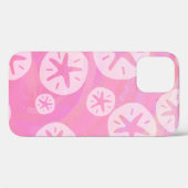 Coques Case-Mate iPhone Dollar de sable blanc et rose (Verso (horizontal))