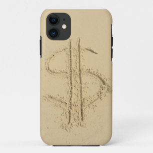 Etui iPhone Case-Mate Dollar écrit dans le sable