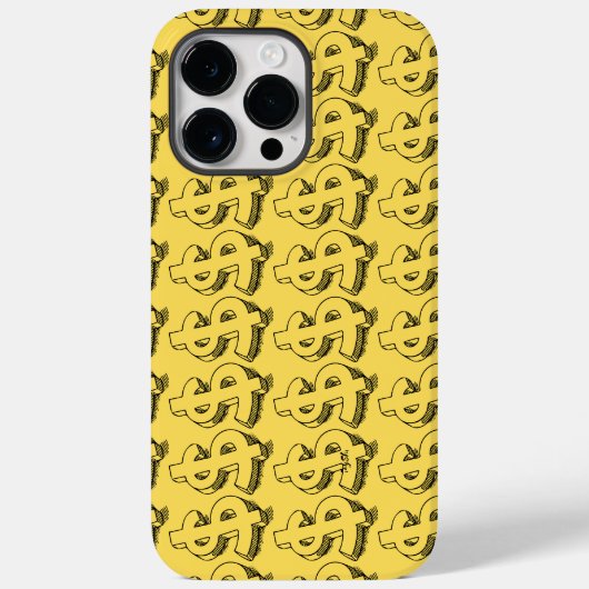 Coques Case-Mate iPhone dollar or (Verso)