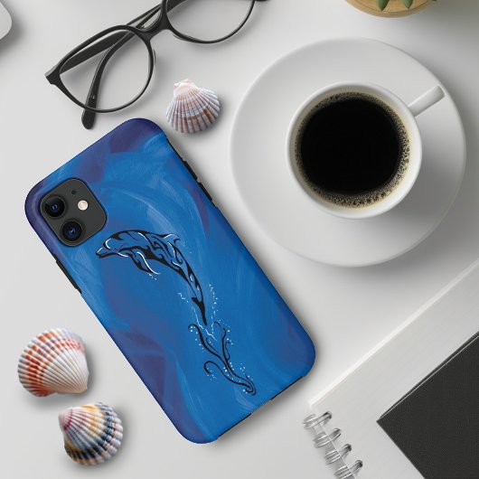 Coques Case-Mate iPhone Dolphine bleue