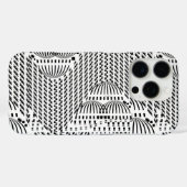 COQUES Case-Mate iPhone DÔMES NOIRS ET BLANCS (Verso (horizontal))