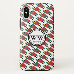 Case-Mate iPhone Case DOMINICA Christian Monogramme Vie abondante