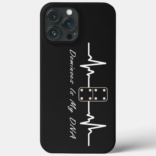 Coques Case-Mate iPhone Dominoes Est Mon ADN Jeux Domino Player (Verso)