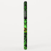 COQUES Case-Mate iPhone DOMMASQUE VERT NOIR, SHAMROCK, MONOGRAMME DE SCEAU (Dos/Droite)