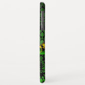 COQUES Case-Mate iPhone DOMMASQUE VERT NOIR, SHAMROCK, MONOGRAMME DE SCEAU (Dos/Gauche)