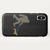 Coques Case-Mate iPhone Don de chien | Bigfoot Walking Dachshund (Dos (Horizontal))