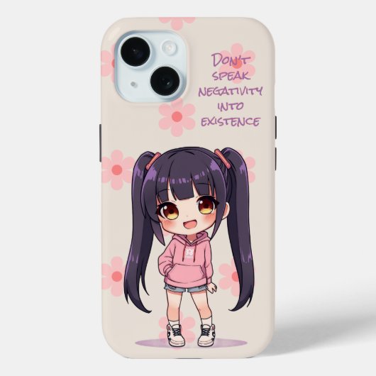 Coques Case-Mate iPhone Don’t speak negativity into existence (Verso)