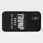 Coques Case-Mate iPhone Donald Trump 2024 redonne l'élection américaine (Dos (Horizontal))