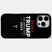 Coques Case-Mate iPhone Donald Trump 2024 redonne l'élection américaine (Verso (horizontal))