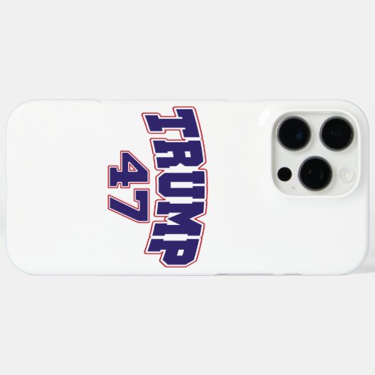 Coques Case-Mate iPhone Donald Trump 47 (Verso (horizontal))