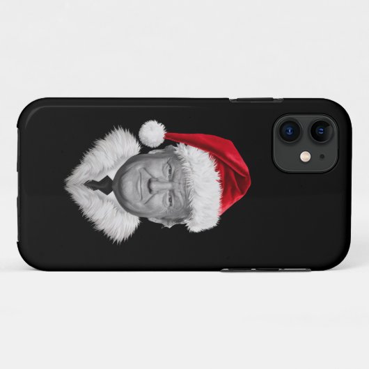 Coques Case-Mate iPhone Donald Trump Christmas Funny Santa Hat Don (Dos (Horizontal))