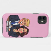 Coques Case-Mate iPhone Donald Trump Kamala harris (Dos (Horizontal))